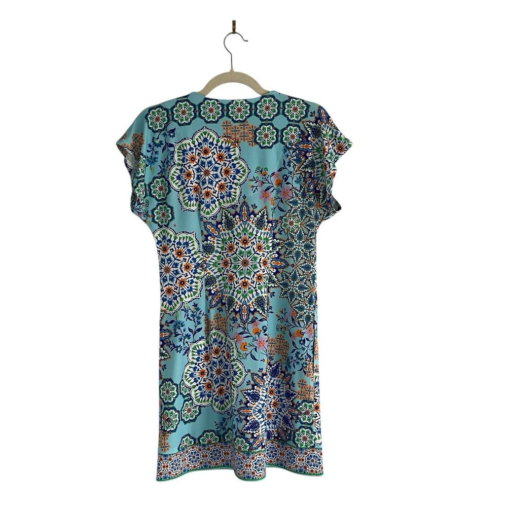 Hale Bob Dakota jersey mini dress beaded blue Size XS FINAL PRICE - Picture 4 of 9